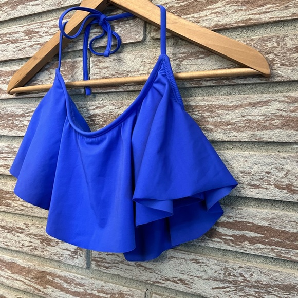 George Blue Bathing Suit Top - Picture 3 of 8